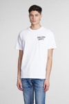 GALLERY DEPT. T-SHIRT IN WHITE COTTON