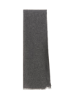 Brunello Cucinelli Sequin-embellished Scarf In Gray