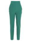Liu •jo Cropped Trousers Liu-jo In Green