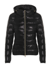Herno Iconico Giada Ultralight Removable Hooded Jacket In Black