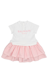 BALMAIN LOGO DRESS