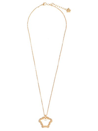 Versace 'medusa' Necklace In Gold