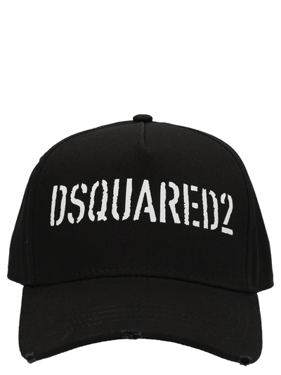 Dsquared2 Baseball Cap With Logo In Black