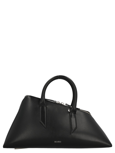 Attico 24h Calfskin Leather Handbag In Black