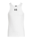 44 LABEL GROUP LOGO EMBROIDERY TANK TOP
