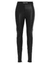 Tom Ford Jacquard-trimmed Stretch-jersey Leggings In Black