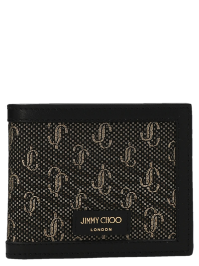 Jimmy Choo Mark Wallet In Black