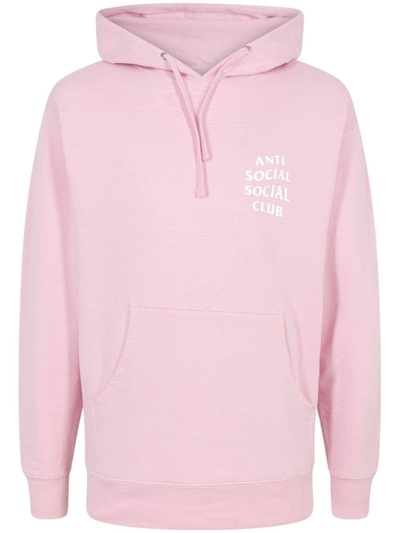 Anti Social Social Club Know You Better 连帽衫 In Pink