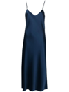 Polo Ralph Lauren Sleeveless Cocktail Dress In Blue