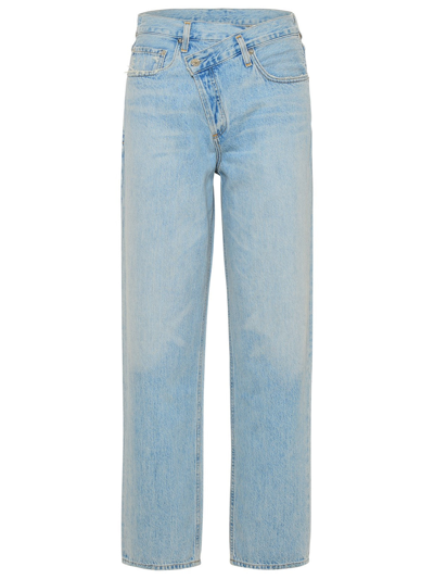 Agolde Jeans Suburbia In Light Blue