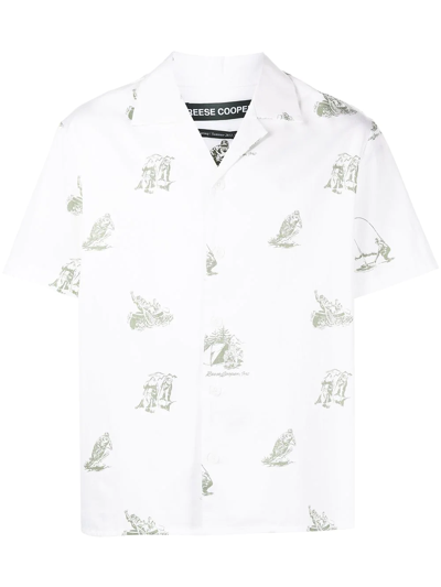 Reese Cooper Short Sleeve Shirt In White