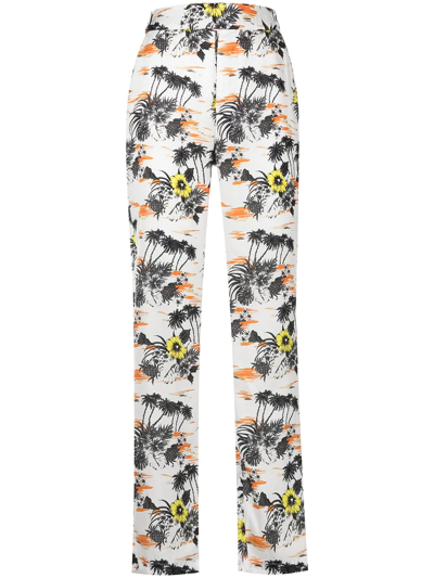 Rta Maren Maui Print Trouser In Multicolour