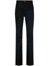Rta Arwen Contrast Denim Jean In Black