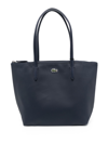 Lacoste Concept Small Tote Bag In Blue