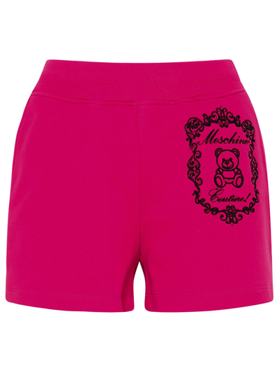 Moschino Trouseralone Jogging In Fuchsia