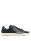 TOM FORD WARWICK LEATHER LOW-TOP SNEAKERS