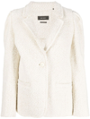 Isabel Marant Iladomo Single-breasted Blazer In White