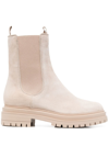 GIANVITO ROSSI CHESTER SUEDE CHELSEA BOOTS