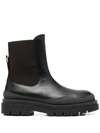 See By Chloé Chunky Sole Ankle Boots In Black