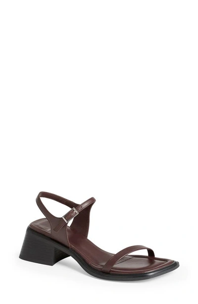 Vagabond Shoemakers Ines Ankle Strap Sandal In Brown