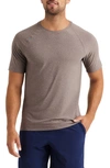 Rhone Crew Neck Short Sleeve T-shirt In Warm Neutral