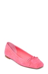 Christian Louboutin Mamadrague Square Toe Ballet Flat In Poupidou