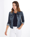 Ag Robyn Denim Jacket In Blue Cove