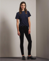 Ag The Legging High-rise Skinny Jeans In Super Black