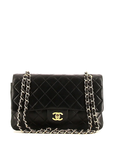 Pre-owned Chanel Timeless Classic Flap Shoulder Bag In Black