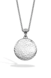 John Hardy 'DOT' PENDANT NECKLACE,NB7148X22-24