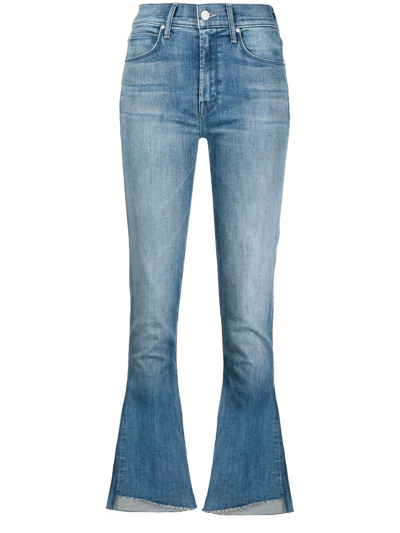 Mother The Runaway Step Flared Jeans In Multi