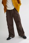 Jaded London Baggy Cargo Pant In Chocolate