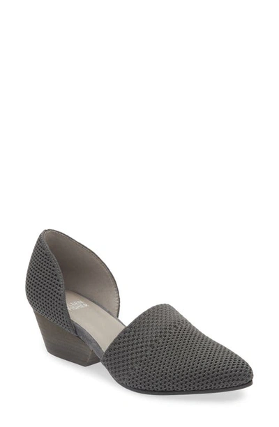 Eileen Fisher Hilly Wedge D'orsay Pump In Graphite