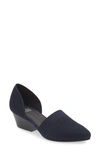 Eileen Fisher Hallo Knit D'orsay Pump In Midnight