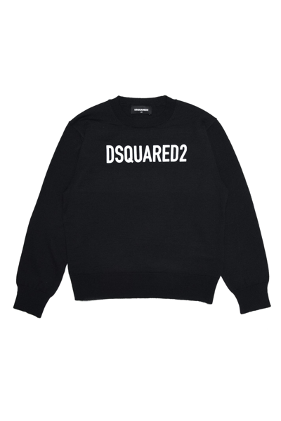 Dsquared2 Kids' D2k137u Knitwear Dsquared In Black