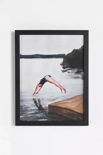 Artfully Walls Lake Swimmer Wall Art In Clear