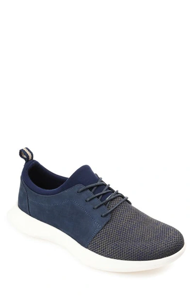 Thomas & Vine Hadden Knit Casual Sneaker In Navy