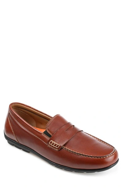 Thomas & Vine Woodrow Driving Loafer In Green