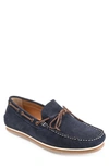 Thomas & Vine Men's Sadler Moccasin Loafers Men's Shoes In Navy