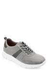 Thomas & Vine Men's Adler Mixed Media Sneakers In Gray