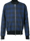 MOSTLY HEARD RARELY SEEN PLAID BOMBER JACKET,MH08AFX03A11798034