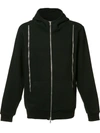 MOSTLY HEARD RARELY SEEN ZIPPERS HOODIE,MH08AFKH0411798047