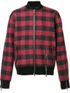 MOSTLY HEARD RARELY SEEN PLAID BOMBER JACKET,MH08AFX03B11798035