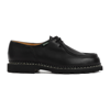 Paraboot Michael Smooth Leather Derbies Shoes In Black