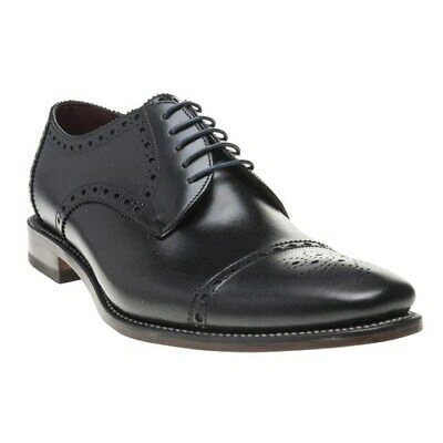 Pre-owned Loake Mens Foley Brogue Shoes Black