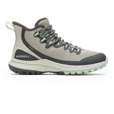Pre-owned Merrell Womens Bravada Waterproof Walking Boots Grey Sports Outdoors Breathable