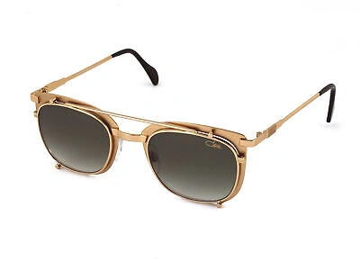 Pre-owned Cazal Sunglasses 9077 003 Gold Green Man Woman