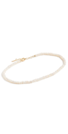 ADINAS JEWELS TINY PEARL ANKLET