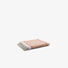 Brunello Cucinelli Fringed Colour-block Silk Blanket In Grey
