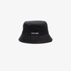 HOLZWEILER BLACK PAFE LOGO COTTON BUCKET HAT,1374517848763